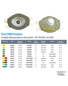 FACCIALE FILTRANTE FFP1D-OV (conf. 20 pz.) - 5140 M/L