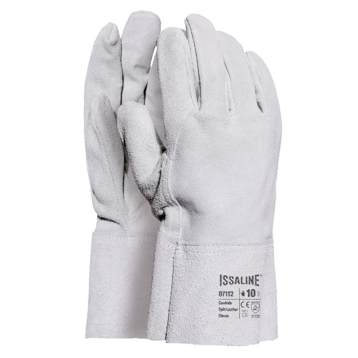 07112 Guanti in pelle tutto crosta di bovino Industrial Starter